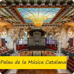 1. Open Daily: Palau de la Música Catalana - Barcelona, Spain