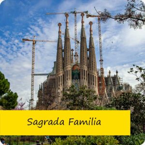 1. Open Daily: Sagrada Familia - Barcelona, Spain