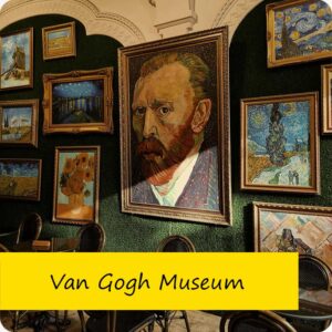 1. Open Daily:  Van Gogh Museum - Amsterdam, Netherlands